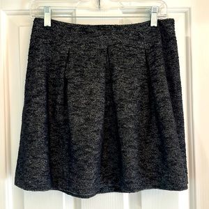 Theory Tweed Black Skirt | Size 8